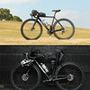 Rhinowalk Bicycle Front Tube Bag Waterproof Mobile Phone Touch Screen Multi-function Bicycle Handlebar Bag(Matt Black)