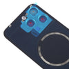 iPhone 15 Pro Max Back Cover with Lens Cover, MagSafe, Blue