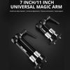YELANGU 7 inch Adjustable Friction Articulating Magic Arm (Black)