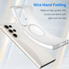 For Samsung Galaxy S23 Ultra 5G MagSafe Frosted Translucent TPU + PC Full Coverage Phone Case(White)