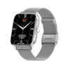DT102 1.9-Inch Heart Rate/Blood Oxygen Monitoring Bluetooth Call Watch With NFC Function, Color: Silver Steel