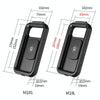 M18S-A1 Motorcycle / Bicycle Handlebar Wireless Charging Waterproof Box Mobile Phone Holder