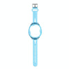For Tamagotchi UNI (2023) Pet Game Machine Silicone Integrated Watch Strap Protective Case(Transparent Blue)
