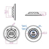 30W Car Ship Mobile Phone Fast Charging Modified USB Charger, Specifications: Duel QC3.0