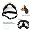 Dog Goggles, UV Protection, Waterproof, Black