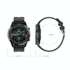 I9 1.3 Inch Heart Rate/Blood Pressure/Blood Oxygen Monitoring Watch, Color: Silver Steel
