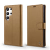 For Samsung Galaxy S24 Ultra 5G Forwenw F6 Series RFID Leather Phone Case(Brown)