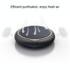 Intelligent Formaldehyde Removal Haze Negative Ion Solar Car Air Purifier(Gold)