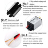 JIELAITE LK1253 15W Aluminum Alloy Intelligent Protection Waterproof Car Power Converter(12V to 5V/3A)
