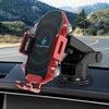 X343 15W Car Wireless Charger Smart Induction Suction Cup Phone Holder(White)