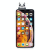 For iPhone XS Max Shockproof Cartoon TPU Protective Case(Panda)