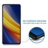 25 PCS Full Cover Anti-peeping Tempered Glass Film For Xiaomi Poco X3 Pro