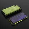 For Alcatel 1V (2020) Shockproof Honeycomb PC + TPU Case(Green)