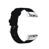 For Garmin Forerunner 45 / 45S / Swim 2 Universal Nylon Canvas Watch Band(Black)