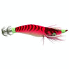 HENGJIA 5# 8cm Plastic Hard Baits Squid Fishing Lures Decoy Wood Shrimp Baits(Magenta)