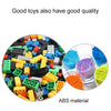 1000 in 1 Intelligent Toys DIY ABS Material Building Blocks, Random Color Delivery