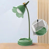 GIVELONG Forest Bird LED Touch Usb Table Lamp With Mobile Phone Holder Bedroom Bedside Night Light(GL362-4 Green)