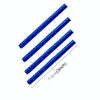OQSPORT 12 PCS Bicycle Wheel Spoke Reflector Reflective Mount Clip Tube Warning Light Strip(Blue)