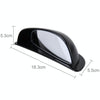3R-090 Car Blind Spot Rear View Wide Angle Mirror, Right(Black)