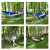 250 x 120cm Anti-mosquito Hammock and Tarp Set Waterproof Sunshade Camping Supplies(Camouflage + Camouflage)
