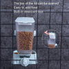 Clip-On Pet Feeder & Waterer (Blue) | Cat/Small Dog | Cage/Crate