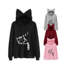 Cute Fashion Outdoor Sports Women Hoodies Sportswear, Size:S(Wine Red)