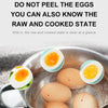 Boiled Egg Timer Reminder Color-changing Cartoon Egg Timer, Specification: Blue Alphabet