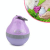 Portable Dog Water Bottle - Foldable, Leakproof, Purple (200ml/7oz)