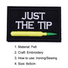 20 PCS / Set Hook and Loop Fastener Armband English Letter Embroidery Banner