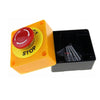 LAY37-11ZS Emergency Stop Button (Red, 22mm, 250V, 2pcs)