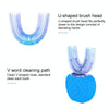 Vwhite 3 Cleaning Modes Silicone Electric Automatic Beauty Tooth Instrument(Blue)