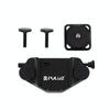 PULUZ Capture Camera Clip CNC Aluminum Alloy Quick Release Clip with Plate (Black)