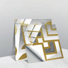20 PCS 15cm PVC Crystal Covered Film Geometric Pattern Tile Wall Sticker(TS239)