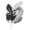 Suitable for Honda CA250 Motorcycle Modified Fuel Tank Cap(Silver)