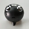 0705 Big Volume Simple Three-Dimensional LED Alarm Clock Mute Luminous Electronic Clock(Black Shell Green)