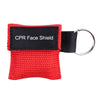 CPR Face Shield Keyring - Red