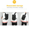 Ozuko 9334 Men Outdoor Multifunctional Waterproof Messenger Bag with External USB Charging Port(Black)