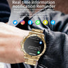 L67 Pro 1.53 inch Steel Band Smart Watch, Support Sleep / Heart Rate Monitoring(Gold)