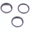 iPhone 14 Pro Camera Lens Protector (3 Pack, Deep Purple)