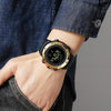 Shimei 2096 Multifunctional Men 50M Waterproof Compass Noctilucent Digital Wrist Watch(Silver)