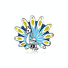 S925 Sterling Silver Peacock Beads DIY Bracelet Necklace Accessories