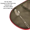 CAMPSOR Outdoor Camping Barbecue Tableware Storage Bag(Khaki)