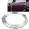 Car Auto Truck Door Edge Guard Trim Molding Protector Strip, Length: 12m(Silver)