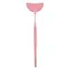 Stainless Steel Rotating Extension Eyelash Inspection Mirror, Style: Crescent (Pink)