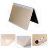 4 in 1 Notebook Shell Protective Film Sticker Set for Microsoft Surface Book 2 15 inch(Gold)