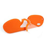 Clip-nose Reading Glasses Portable Reading Mirror No Mirror Leg Glasses, Degree: +150(Blue)