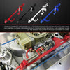 Car Modification Throttle Base Cable Base Section Aluminum Alloy Throttle Cable(Red)