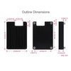 WAVESHARE Aluminum Heatsink for Raspberry Pi CM4, with Antenna Notch (Black)
