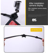 Bullet Time Rig 360 Degree Selfie Mount for PULUZ Action Sports Cameras Jaws Flex Clamp Mount for GoPro, Insta360, DJI and Other Action Cameras(Black)