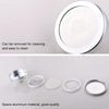 Removable and Washable 304 Stainless Steel Round Pressurized Top Spray Shower Head, Size: 80mm(Black)